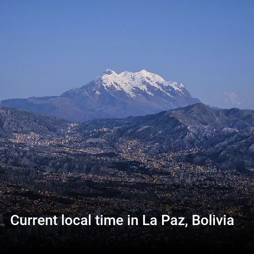 Current local time in La Paz, Bolivia