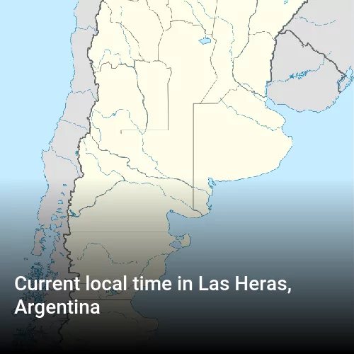 Current local time in Las Heras, Argentina