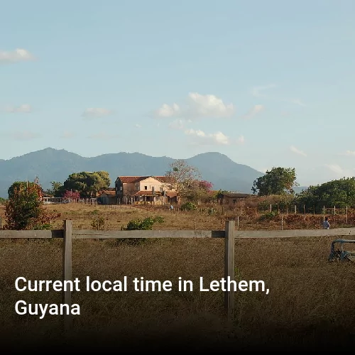 Current local time in Lethem, Guyana