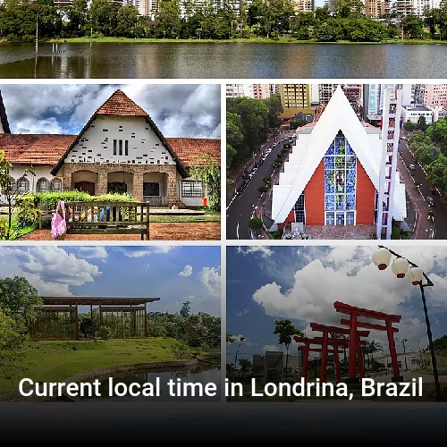 Current local time in Londrina, Brazil