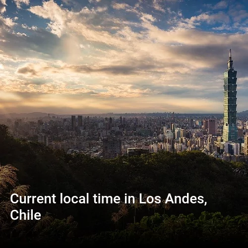 Current local time in Los Andes, Chile
