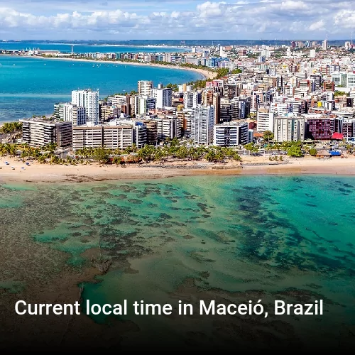 Current local time in Maceió, Brazil