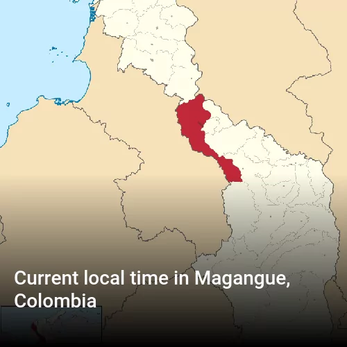 Current local time in Magangue, Colombia
