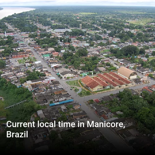 Current local time in Manicore, Brazil