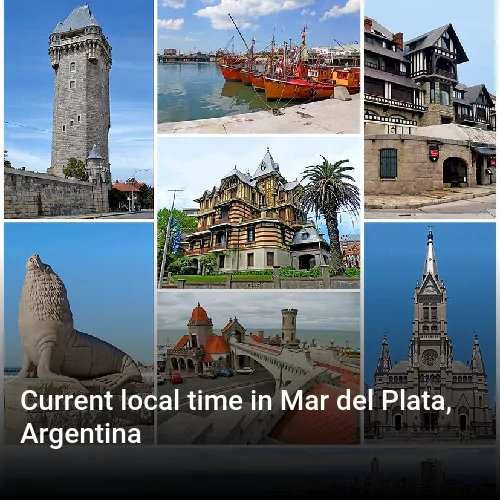 Current local time in Mar del Plata, Argentina