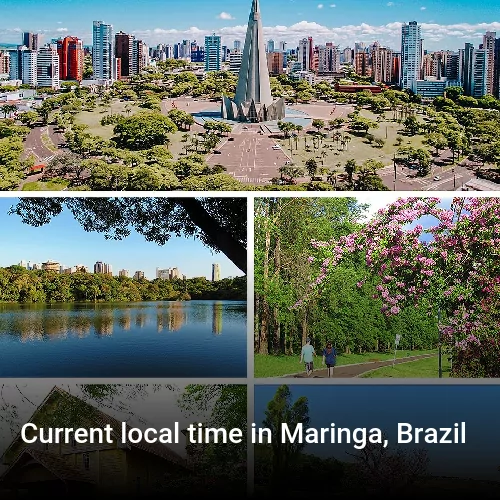 Current local time in Maringa, Brazil