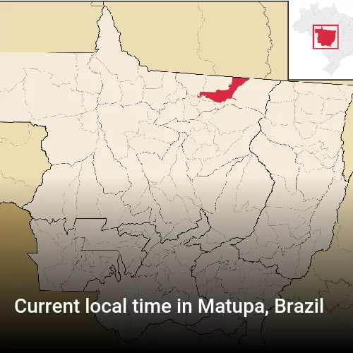 Current local time in Matupa, Brazil