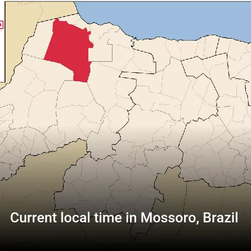 Current local time in Mossoro, Brazil