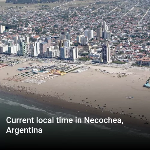 Current local time in Necochea, Argentina