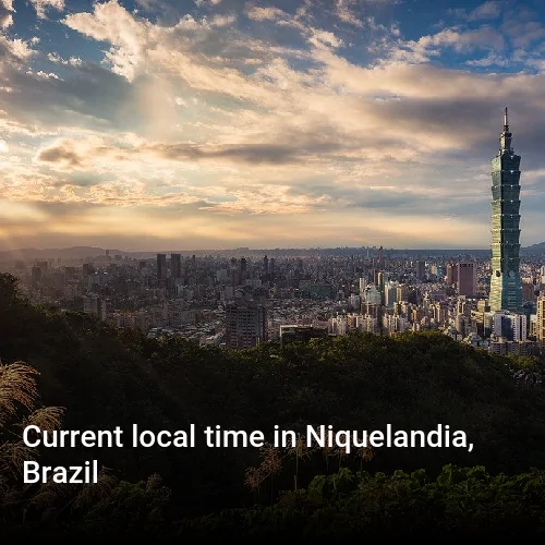 Current local time in Niquelandia, Brazil