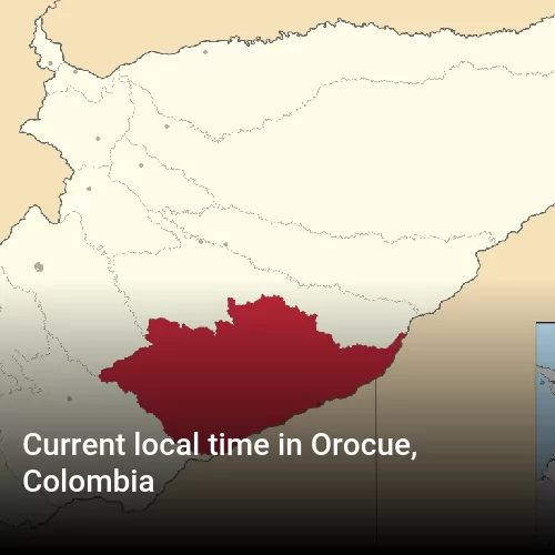 Current local time in Orocue, Colombia