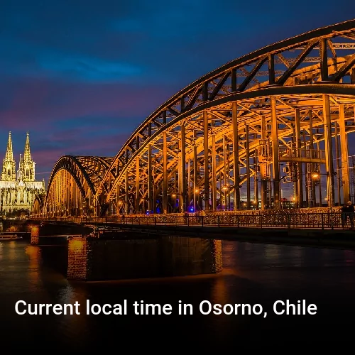 Current local time in Osorno, Chile