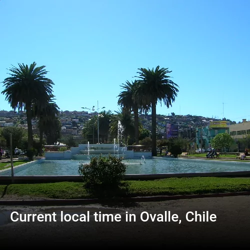 Current local time in Ovalle, Chile