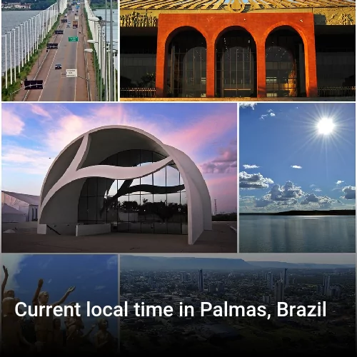 Current local time in Palmas, Brazil