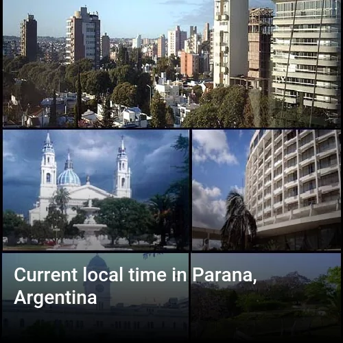 Current local time in Parana, Argentina