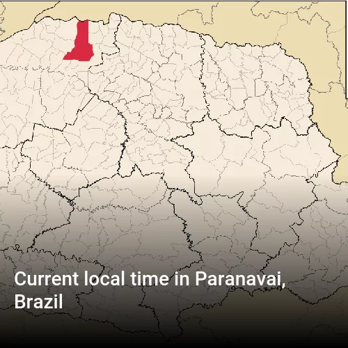 Current local time in Paranavai, Brazil