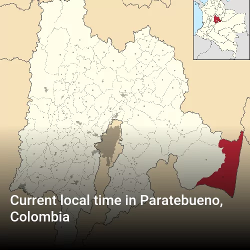 Current local time in Paratebueno, Colombia