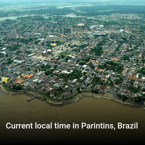 Current local time in Parintins, Brazil