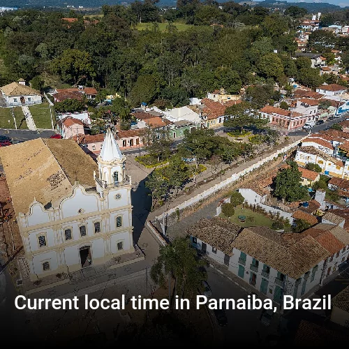 Current local time in Parnaiba, Brazil