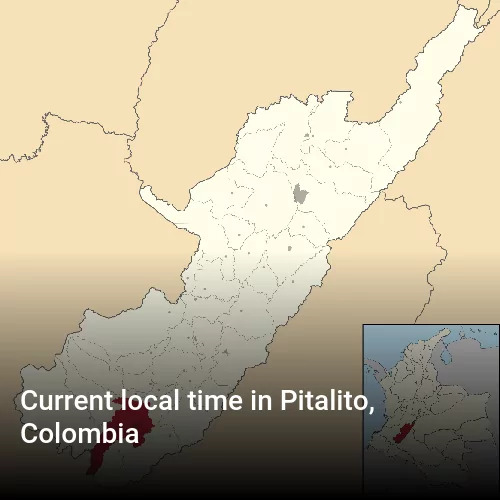 Current local time in Pitalito, Colombia