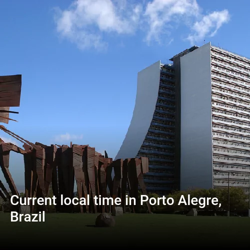 Current local time in Porto Alegre, Brazil