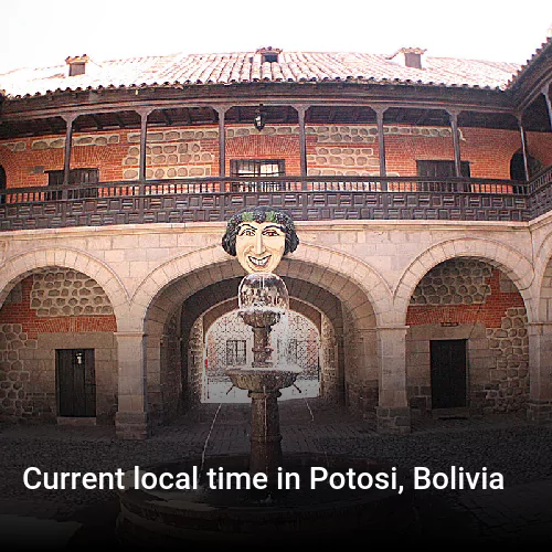 Current local time in Potosi, Bolivia