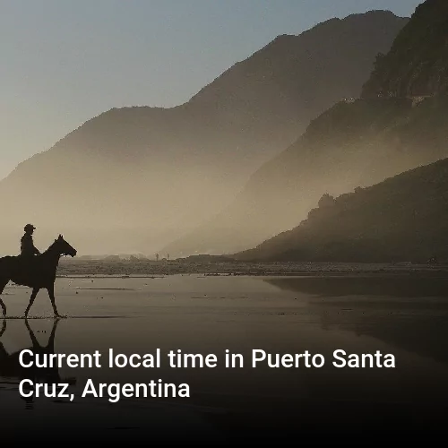 Current local time in Puerto Santa Cruz, Argentina
