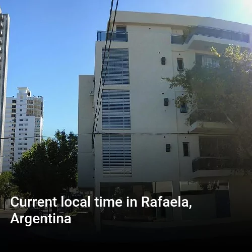 Current local time in Rafaela, Argentina