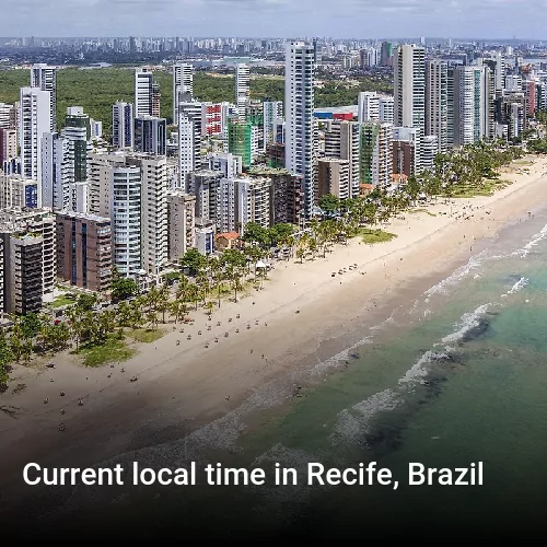 Current local time in Recife, Brazil