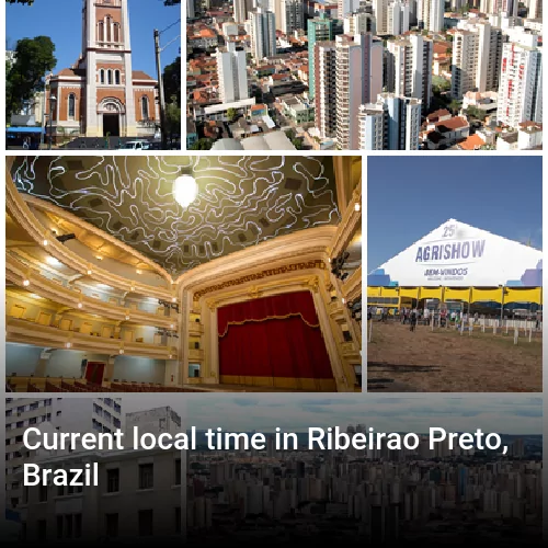 Current local time in Ribeirao Preto, Brazil