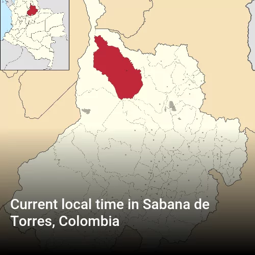 Current local time in Sabana de Torres, Colombia