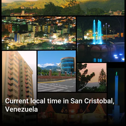 Current local time in San Cristobal, Venezuela
