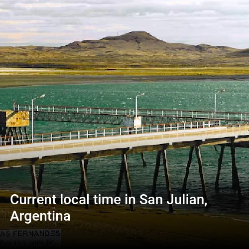 Current local time in San Julian, Argentina