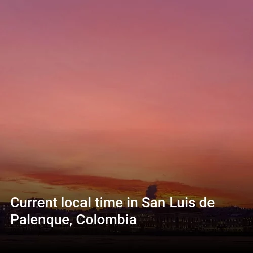 Current local time in San Luis de Palenque, Colombia