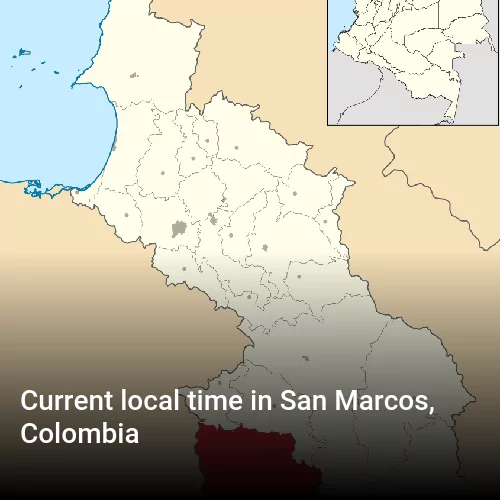 Current local time in San Marcos, Colombia