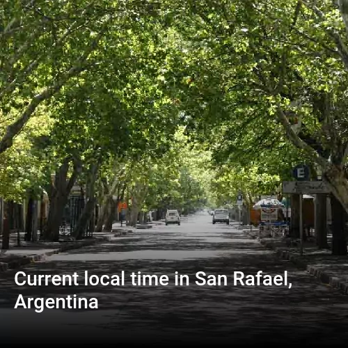 Current local time in San Rafael, Argentina