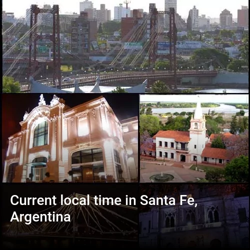 Current local time in Santa Fe, Argentina
