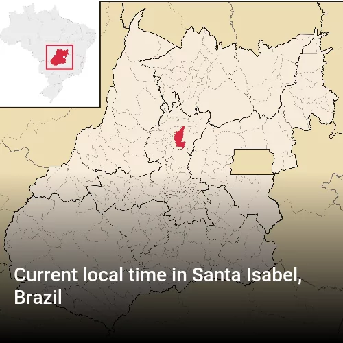 Current local time in Santa Isabel, Brazil