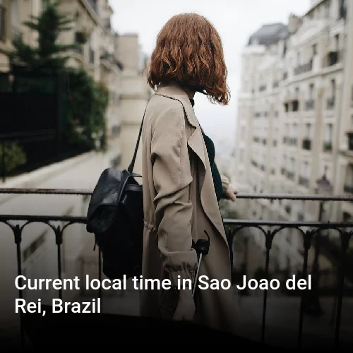 Current local time in Sao Joao del Rei, Brazil