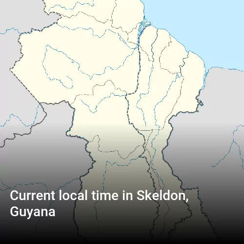 Current local time in Skeldon, Guyana
