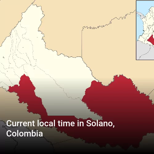 Current local time in Solano, Colombia