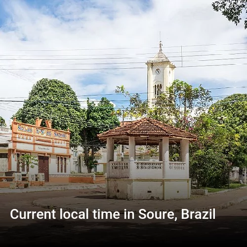 Current local time in Soure, Brazil