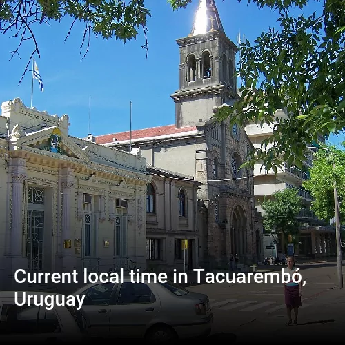 Current local time in Tacuarembó, Uruguay