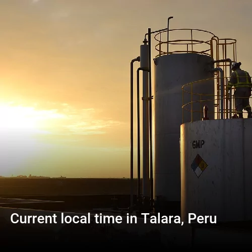 Current local time in Talara, Peru