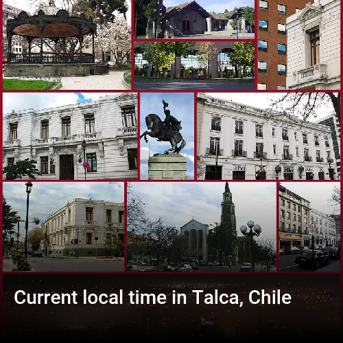 Current local time in Talca, Chile