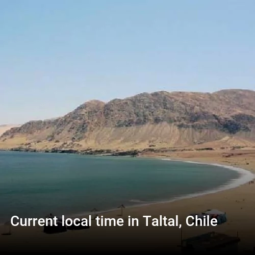 Current local time in Taltal, Chile
