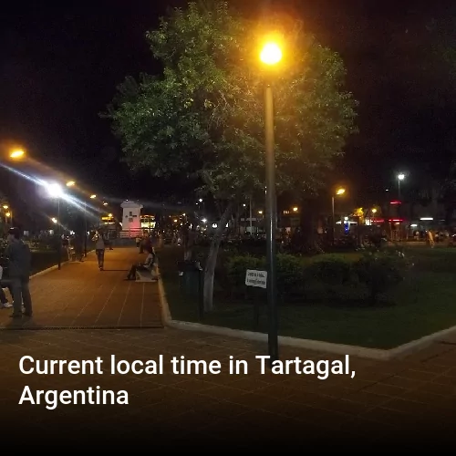 Current local time in Tartagal, Argentina