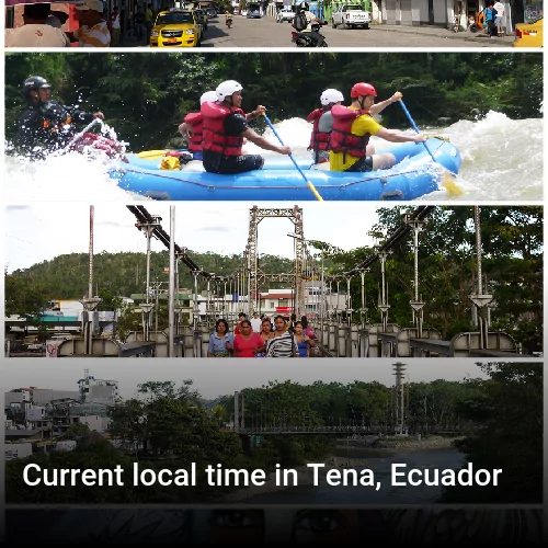 Current local time in Tena, Ecuador