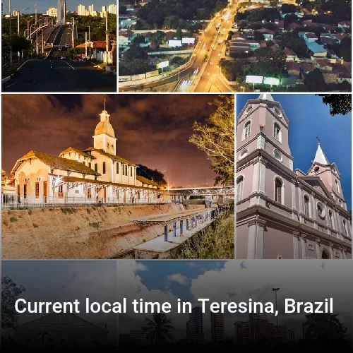 Current local time in Teresina, Brazil