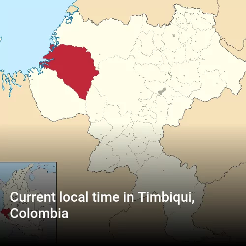 Current local time in Timbiqui, Colombia